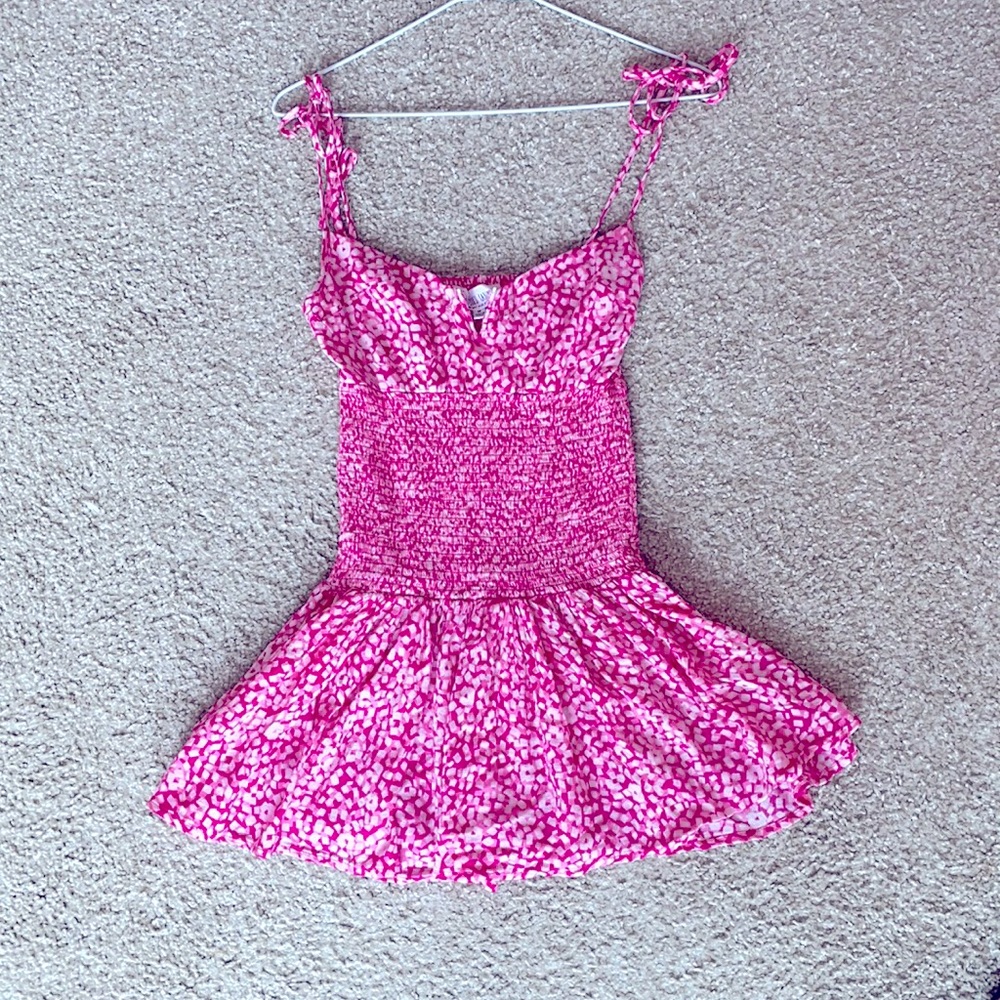 ISABELLE’S CABINET pink floral print dress